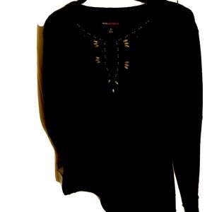 Dana Bachman long sleeve top. Size XS